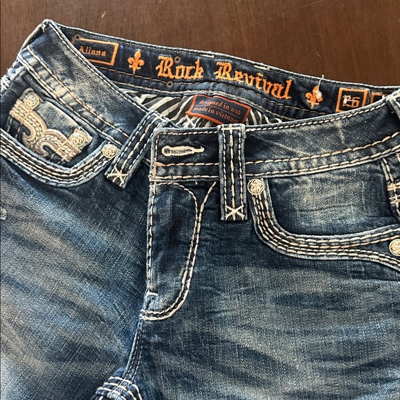 Rock Revival “Alaina” model denim jeans. Size 26/26 - Picture 2 of 7